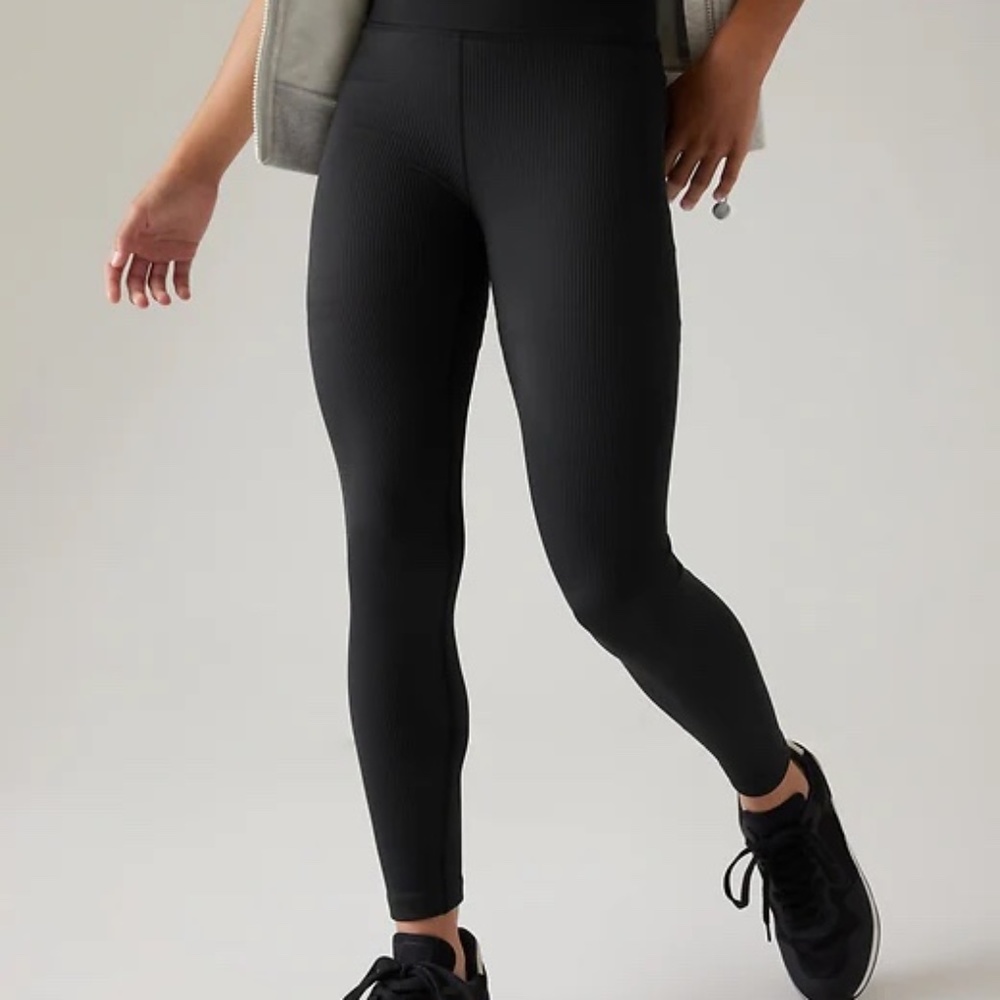 COPY - ATHLETA GIRL RISE ABOVE RIB TIGHT Size 8/10 NWT